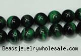 CTE143 15.5 inches 10mm round dyed tiger eye gemstone beads