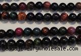 CTE147 15.5 inches 6mm round colorful tiger eye beads wholesale