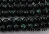 CTE1490 15.5 inches 4mm round green tiger eye beads wholesale