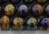 CTE1503 15.5 inches 10mm round AB-color yellow tiger eye beads