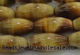 CTE1522 15.5 inches 8*18mm rice golden tiger eye beads wholesale