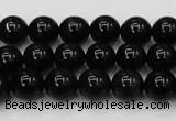 CTE1600 15.5 inches 4mm round AB grade black tiger eye beads