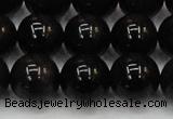 CTE1606 15.5 inches 16mm round AB grade black tiger eye beads