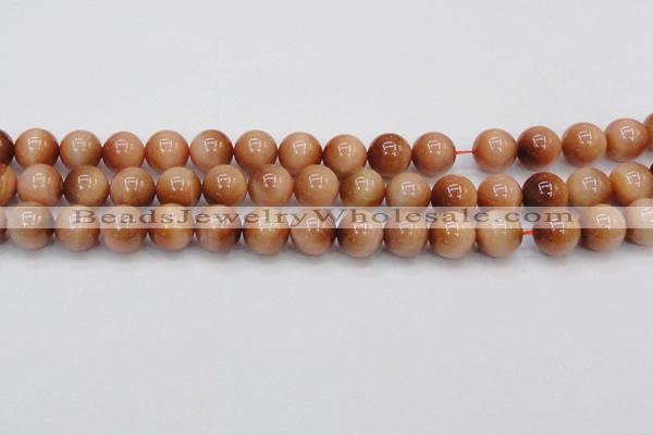 CTE1653 15.5 inches 10mm round sun orange tiger eye beads