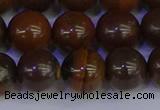 CTE1785 15.5 inches 14mm round yellow iron tiger beads wholesale