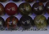 CTE1794 15.5 inches 12mm round red iron tiger beads wholesale