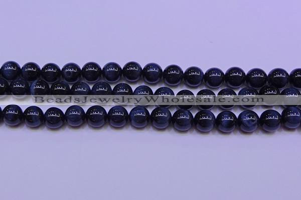 CTE1853 15.5 inches 10mm round blue tiger eye beads wholesale