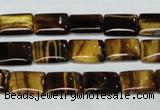 CTE189 15.5 inches 13*18mm rectangle yellow tiger eye gemstone beads