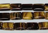 CTE190 15.5 inches 15*20mm rectangle yellow tiger eye gemstone beads