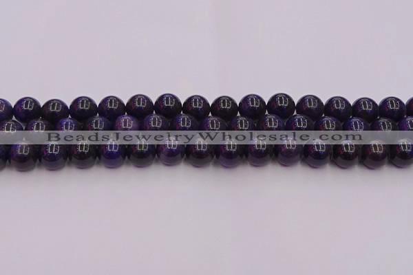 CTE1954 15.5 inches 12mm round purple tiger eye beads wholesale