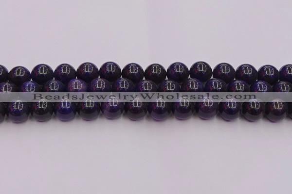 CTE1955 15.5 inches 14mm round purple tiger eye beads wholesale