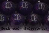 CTE1956 15.5 inches 16mm round purple tiger eye beads wholesale