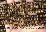 CTE2146 15.5 inches 5mm round yellow tiger eye beads wholesale