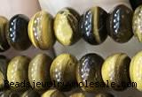 CTE2242 15.5 inches 4*6mm rondelle yellow tiger eye beads wholesale