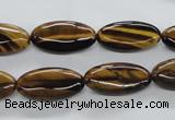 CTE305 15.5 inches 10*20mm marquise yellow tiger eye gemstone beads