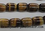 CTE329 15.5 inches 10*14mm drum yellow tiger eye gemstone beads