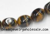 CTE33 15.5 inches 10*14mm freeform blue tiger eye beads wholesale