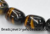 CTE34 15.5 inches 13*18mm egg-shaped blue tiger eye beads wholesale