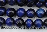 CTE417 15.5 inches 10mm round blue tiger eye beads wholesale