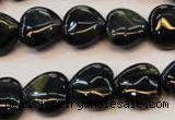 CTE652 15.5 inches 20*20mm heart blue tiger eye beads wholesale