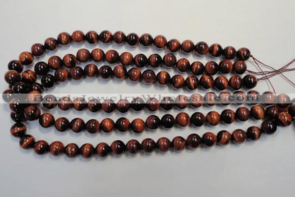 CTE85 15.5 inches 10mm round red tiger eye gemstone beads