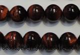 CTE86 15.5 inches 12mm round red tiger eye gemstone beads