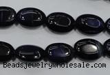 CTE951 15.5 inches 10*14mm oval dyed blue tiger eye beads wholesale