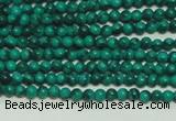 CTG101 15.5 inches 2mm round tiny synthetic malachite beads wholesale