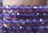 CTG1022 15.5 inches 2mm faceted round tiny amethyst beads