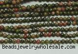 CTG104 15.5 inches 2mm round tiny unakite gemstone beads wholesale