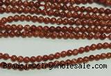 CTG112 15.5 inches 2mm round tiny goldstone beads wholesale