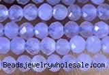 CTG1303 15.5 inches 2mm faceted round blue lace agate beads wholesale