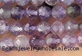 CTG1343 15.5 inches 4mm faceted round amethyst beads wholesale