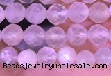 CTG1352 15.5 inches 4mm faceted round white moonstone beads