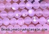 CTG1353 15.5 inches 4mm faceted round white moonstone beads