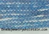 CTG137 15.5 inches 3mm round tiny blue agate beads wholesale