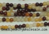 CTG138 15.5 inches 3mm round tiny mookaite gemstone beads wholesale