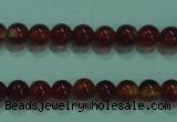 CTG14 15.5 inch 3mm round B grade tiny red agate beads wholesale