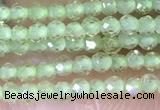 CTG1412 15.5 inches 2mm faceted round peridot beads wholesale