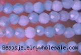 CTG1422 15.5 inches 2mm faceted round amazonite beads wholesale