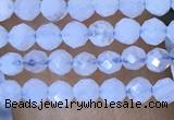 CTG1442 15.5 inches 2mm faceted round blue lace agate beads