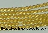 CTG146 15.5 inches 3mm round tiny citrine gemstone beads wholesale