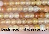 CTG2002 15 inches 2mm,3mm round red aventurine jade beads