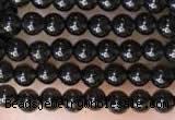 CTG2051 15 inches 2mm,3mm black obsidian gemstone beads