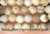 CTG2213 15 inches 2mm,3mm faceted round picture jasper beads