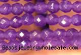 CTG2224 15 inches 2mm,3mm faceted round candy jade beads