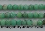 CTG225 15.5 inches 3mm faceted round tiny grass agate beads