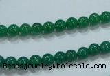 CTG25 15.5 inches 4mm round tiny green agate beads wholesale