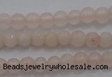 CTG258 15.5 inches 3mm round tiny peach stone beads wholesale