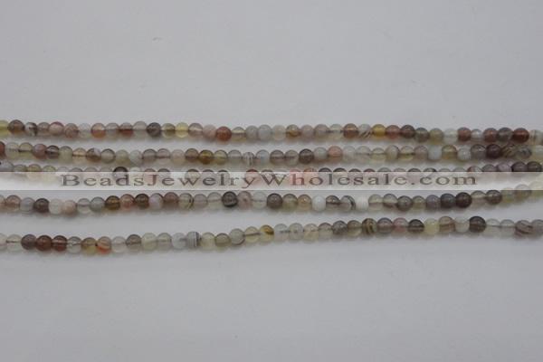 CTG262 15.5 inches 3mm round tiny botswana agate beads wholesale